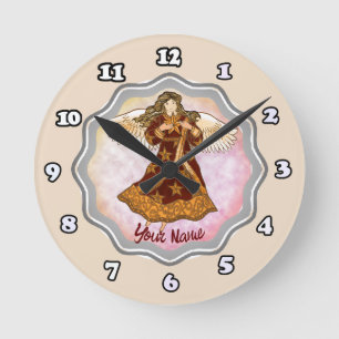 Redondo Mediano Reloj Angel Estrella