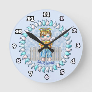 Redondo Mediano Reloj Angel Niño