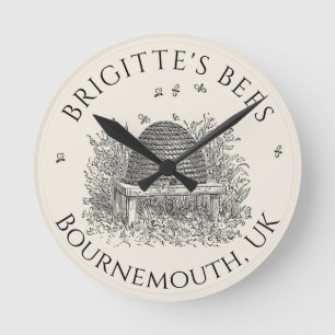 Redondo Mediano Reloj Apiary Business Beekeeper (Ivory Skep)