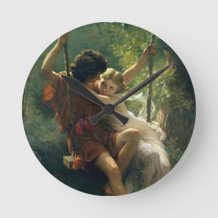 Redondo Mediano Reloj artístico "Primavera" de Cot