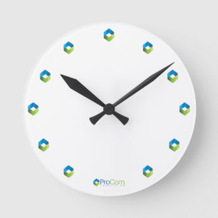 Redondo Mediano Reloj asesor del Diamante-Time ProCom
