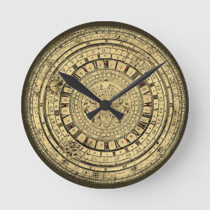 Redondo Mediano Reloj astrológico de Gutenberg