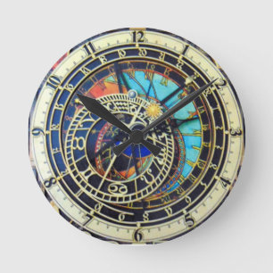 Redondo Mediano Reloj astronómico de Praha Praga
