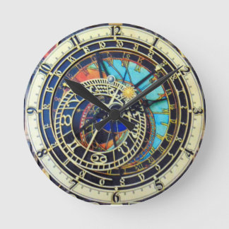 Redondo Mediano Reloj astronómico de Praha Praga