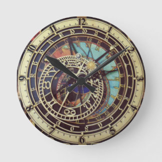 Redondo Mediano Reloj astronómico Praha Praga 2