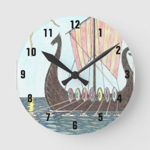 Redondo Mediano reloj BARCO VIKINGO
