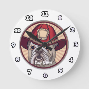 Redondo Mediano Reloj Bombero Bulldog