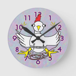 Redondo Mediano Reloj chulo del contratista