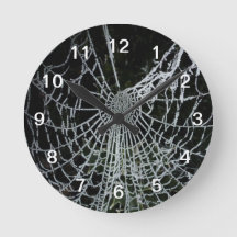 Reloj Cobweb congelado
