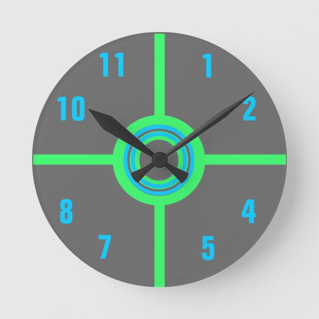 Redondo Mediano reloj CONCÉNTRICO (Anverso)