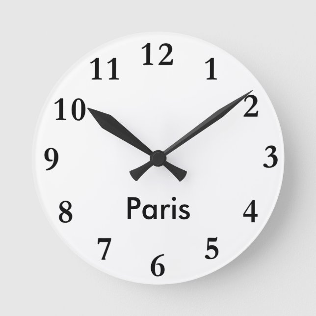 Redondo Mediano Reloj conocido de la ciudad (Anverso)