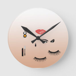 Redondo Mediano Reloj cosmético