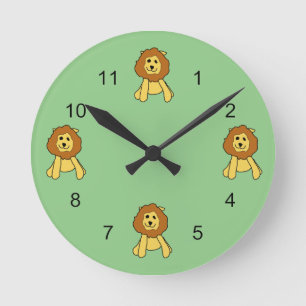 Redondo Mediano Reloj - Cuatro Leones