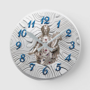 Redondo Mediano Reloj de Abundia Buena Fortuna + Prosperidad