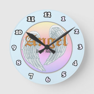 Redondo Mediano Reloj de Angel Wings