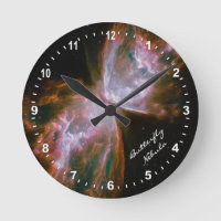 Reloj de Astronomía y Nebulosa Butterfly, Hubble /