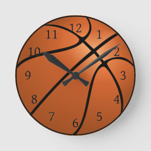 Redondo Mediano Reloj de baloncesto