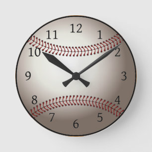 Redondo Mediano Reloj de béisbol