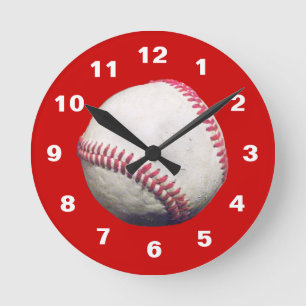 Redondo Mediano Reloj de béisbol