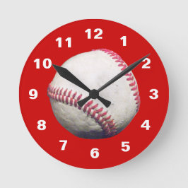 Redondo Mediano Reloj de béisbol