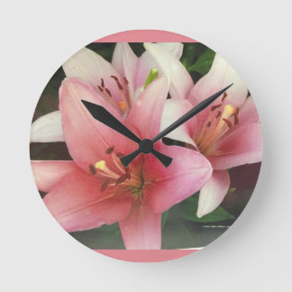 Redondo Mediano Reloj de Bloomin