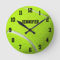 Reloj de bola de tenis personalizado