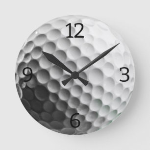 Redondo Mediano Reloj de bolas de golf