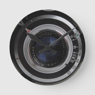 Redondo Mediano Reloj de cámara vintage