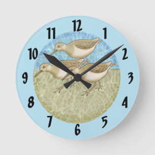 Redondo Mediano Reloj de canapés