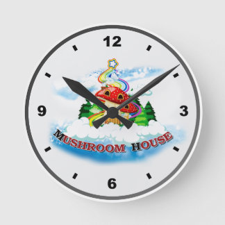 Redondo Mediano Reloj de Champiñón
