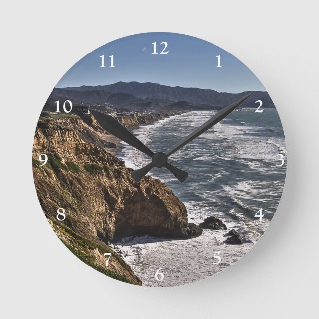 Redondo Mediano Reloj de costa de Pacifica (Anverso)