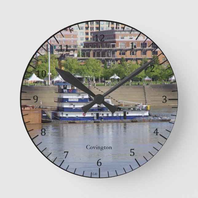 Redondo Mediano Reloj de Covington (Anverso)