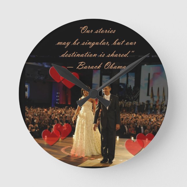 Redondo Mediano Reloj de destino compartido (Anverso)