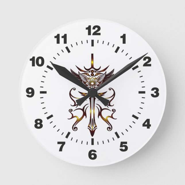 Redondo Mediano Reloj de Espada de Ala 2 (Anverso)