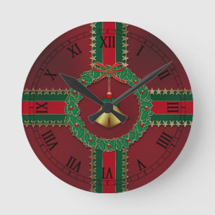 Redondo Mediano Reloj de estrellas y tiras