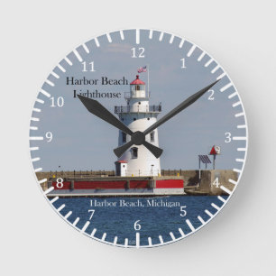 Redondo Mediano reloj de faro de playa de puerto
