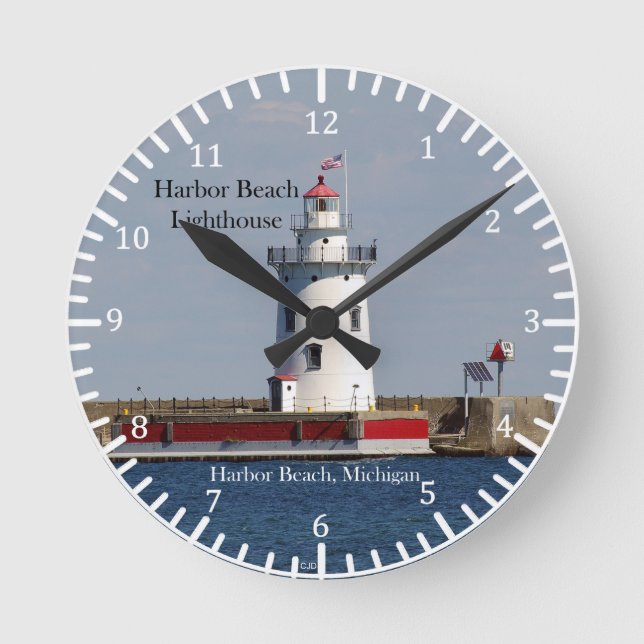 Redondo Mediano reloj de faro de playa de puerto (Anverso)