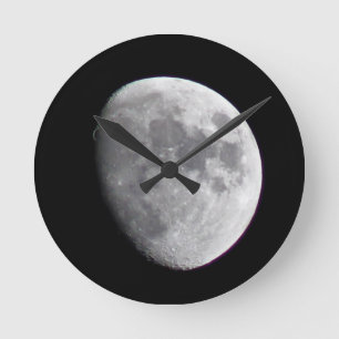 Redondo Mediano Reloj de fase lunar
