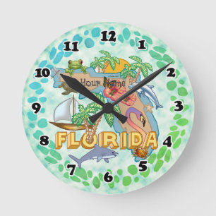 Redondo Mediano reloj de Florida