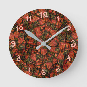 Redondo Mediano Reloj de fresa