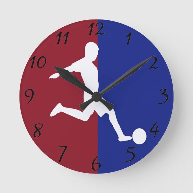 Redondo Mediano Reloj de fútbol (Anverso)