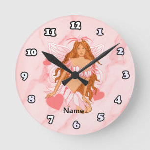 Redondo Mediano Reloj de Hada del Amor