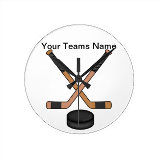 Redondo Mediano Reloj de hockey