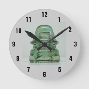 Redondo Mediano Reloj de INSULADOR