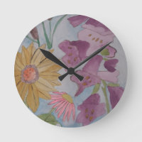 Reloj de jardín de cabaña en inglés