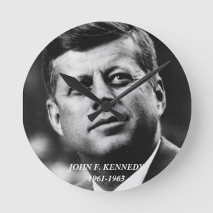 Redondo Mediano Reloj de John F. Kennedy