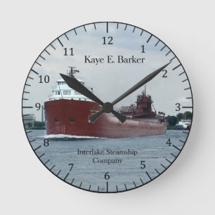 Redondo Mediano Reloj de Kaye E. Barker