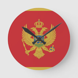 Redondo Mediano Reloj de la bandera de Chipre