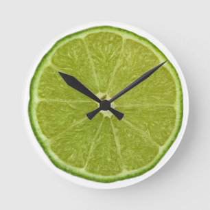 Redondo Mediano Reloj de la cal