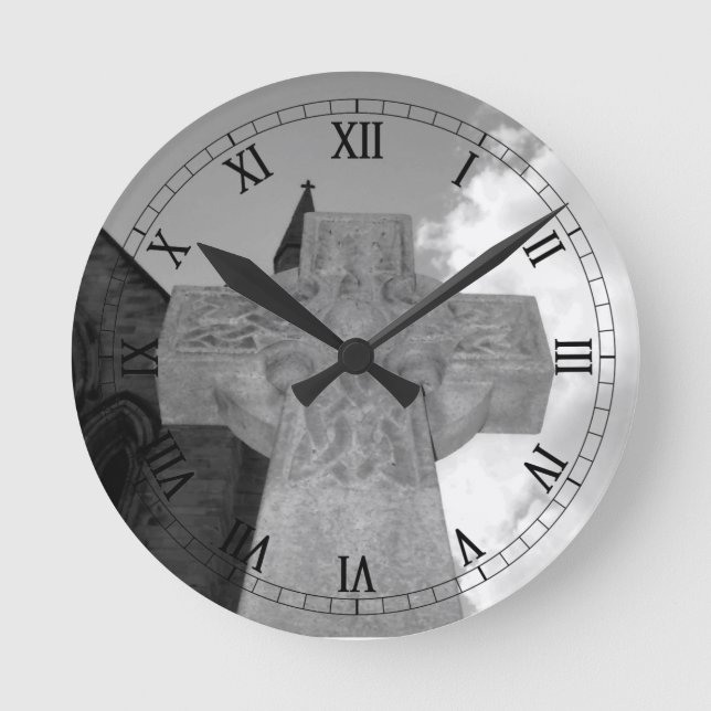 Redondo Mediano Reloj de la cruz céltica (Anverso)